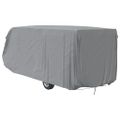 vidaXL Poťah na karavan sivý 732x250x220 cm netkaná textília