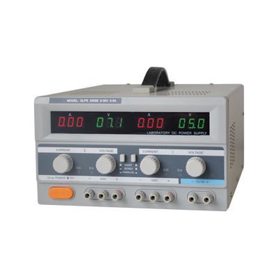 Zdroj laboratórny GETI GLPS 3005E  2x0-30V/ 0-5A+ (5V-3A)