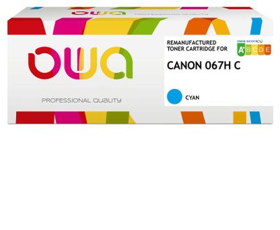 OWA Armor toner kompatibilný s Canon CRG-067H C, 2350st, modrá/cyan