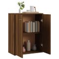vidaXL Komoda hnedý dub 60x30x75 cm spracované drevo