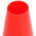 vidaXL Reflexné dopravné kužele 4 ks červeno-biele 50 cm