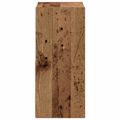 vidaXL Nočný stolík Staré drevo 25,5 x 22 x 49,5 cm Kompozitné drevo
