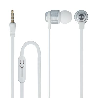 Káblové slúchadlá Forever SE-400 jack 3,5 mm biele