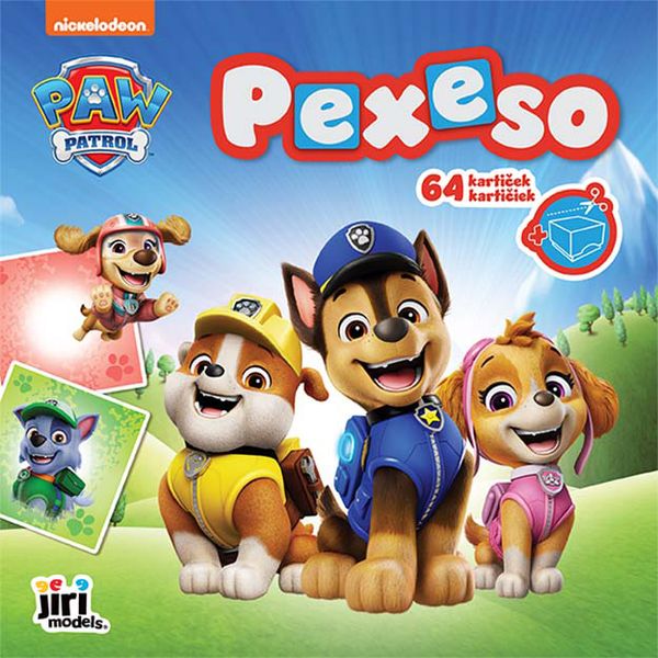 Pexeso v zošite Paw Patrol/Labková Patrola 2