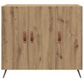 vidaXL Servírovacia skriňa Remeselný dub 89,5 x 34 x 80 cm