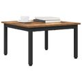 vidaXL Konferenčný stolík Staré drevo 60 x 60 x 36 cm Kompozitné drevo