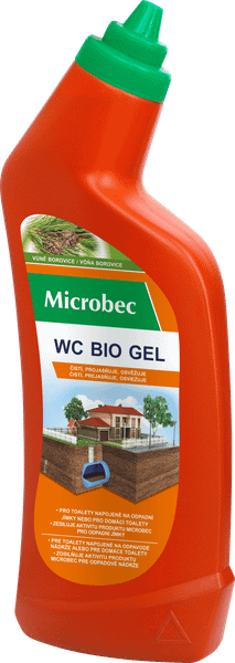 04175 Bros Microbec WC Bio gel 750 ml
