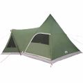 vidaXL Teepee stan pre 5 osôb 5 osoba Zelená