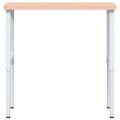 vidaXL Pracovný stôl 100x60x(73-99,5) cm bukový masív obdĺžnikový