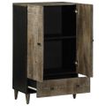 vidaXL Highboard 60x33x100 cm Masívne drevo Mango