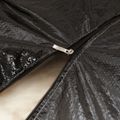 vidaXL Úložná taška na záhradné vankúše čierna 150x75x75 cm polyetylén