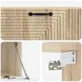 vidaXL Nástenná TV skrinka Dub sonoma 98 x 31 x 30 cm Kompozitné drevo
