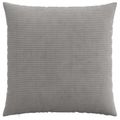 vidaXL Poťah na podložku 2 pcs HEERLEN Svetlosivá 55 x 55 cm manšestr