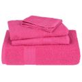 vidaXL Osušky do kúpeľne FROGN 4 ks ružové 100x150 cm 360 g/m²