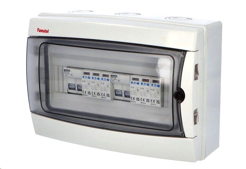 Rozvádzač SolarBOX FAMATEL fr013e T2 (1000V DC) pre 2 stringy IP65 certifikovaný