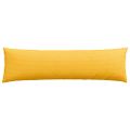 vidaXL Vankúše na pohovku 2 pcs Svetložltá 145 x 40 cm