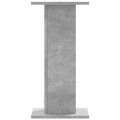 vidaXL Stojany na reproduktor 2ks betónové 30x30x60cm kompozitné drevo