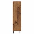 vidaXL Highboard Staré drevo 69,5 x 31 x 115 cm Kompozitné drevo