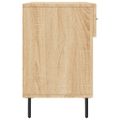 vidaXL Lavička na topánky, dub sonoma 102x35x55 cm, kompozitné drevo