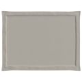 vidaXL Vankúše na sedenie 2 ks Polyester Svetlosivá 47 x 36 x 2 cm