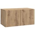 vidaXL Nástenná TV skrinka 59,5 x 31 x 30 cm Dub artisan