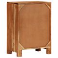 vidaXL Komoda 55x35x75 cm masívne akáciové drevo