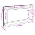 vidaXL Otočné a sklopné okno do suterénu RISOR 110 x 70 cm PVC a sklo