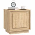 vidaXL Nočné stolíky 2 ks dub sonoma 44x35x45 cm spracované drevo
