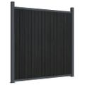 vidaXL Plotový panel sivý 699x186 cm WPC