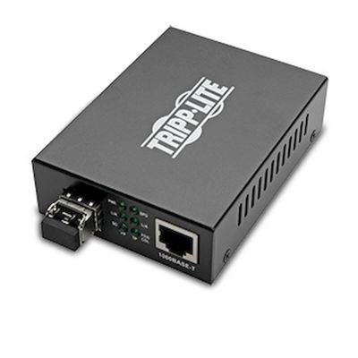 Konvertor z optických vlákien na Ethernet, 10/100/1000Mb/s, LC Multimode, 850nm, max. 550m