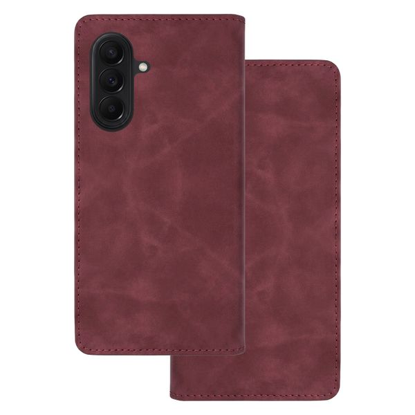 Smart Suede case for Samsung Galaxy A27 5G maroon
