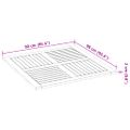 vidaXL Stolová doska 90x90x2,2 cm štvorec masívna akácia