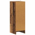 VidaXL Skrinka na topánky Old Wood 32x35x92 cm Engineered Wood