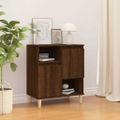 vidaXL Komoda hnedý dub 60x35x70 cm spracované drevo