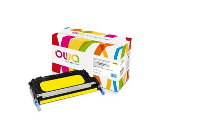 OWA Armor toner kompatibilný s HP Q7582A JUMBO, 8000st, žltá/yellow