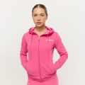 Dámska mikina so zipsom Limitless Dragonfruit - GymBeam, veľkosť XS