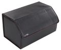 Organizér do kufru auta CAR COMPACT LEATHER L, 2 přihrádky, skládací, s víkem SIXTOL