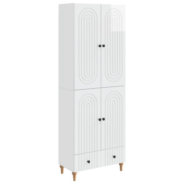 vidaXL Sada skríň 2 pcs 66 x 34,5 x 95 cm Kompozitné drevo