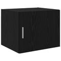 vidaXL Servírovacia skriňa 2 ks Čierny dub 50 x 41 x 225 cm