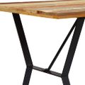 vidaXL Jedálenský stôl 140x80x76 cm, recyklovaný masív