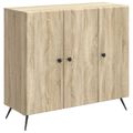 vidaXL Servírovacia skriňa Dub sonoma 89 x 34,5 x 80 cm