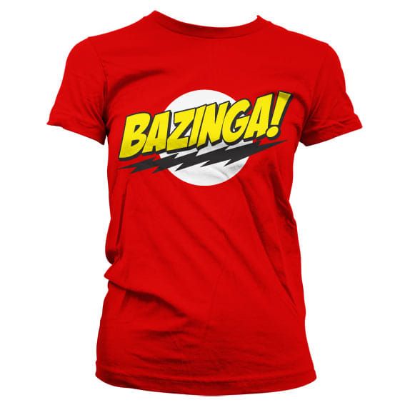 Dámske tričko The Big Bang Theory: Bazinga