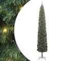 vidaXL Umelý vianočný stromček Zelená 300 cm PVC, oceľ a plast