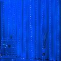 LED CURTAIN (100 LED LAMPS) 3Mx1M BLUE