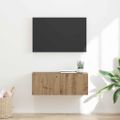 vidaXL TV nástenná skriňa 78,5 x 31 x 29,5 cm Remeselnícky dub