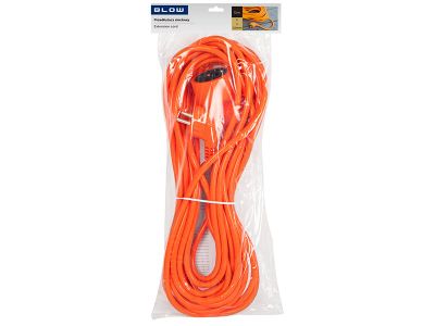 Predlžovací kábel 10m, oranžový 3x1,5mm PR-160