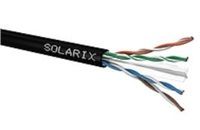 Solarix - instalačný kábel CAT6 UTP PE vonkajší 500 m