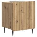 vidaXL Nočný stolík 2 ks Dub artisan 43 x 34,5 x 52 cm