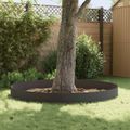 vidaXL Obrubník trávnika 20 ks 103 x 30 cm Oceľ Čierna