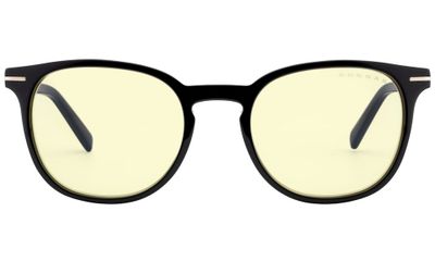 GUNNAR kancelárske/hermé okuliare DAVIS ONYX jantárové sklá BLF 65 GUNNAR focus